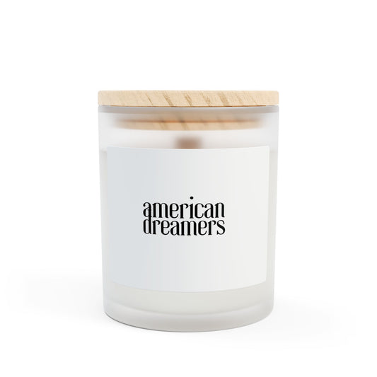 American Dreamers Frosted Glass Candle, 11oz